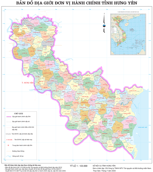 Bản đồ hành chính Phường Đường Hào