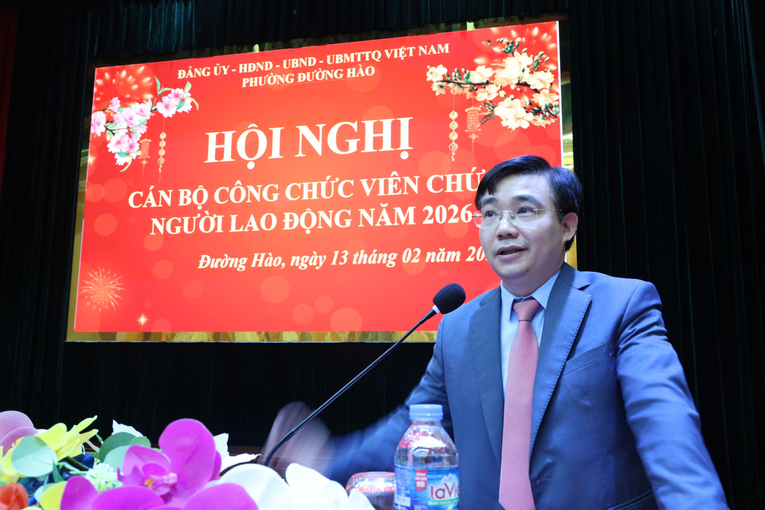 Phường Đường Hào tổ chức Hội nghị cán bộ, công chức, viên chức, người lao động năm 2026