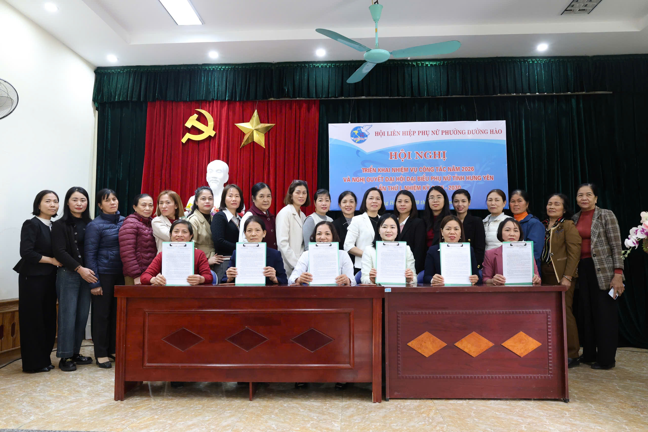 Hội LHPN phường Đường Hào triển khai nhiệm vụ công tác năm 2026