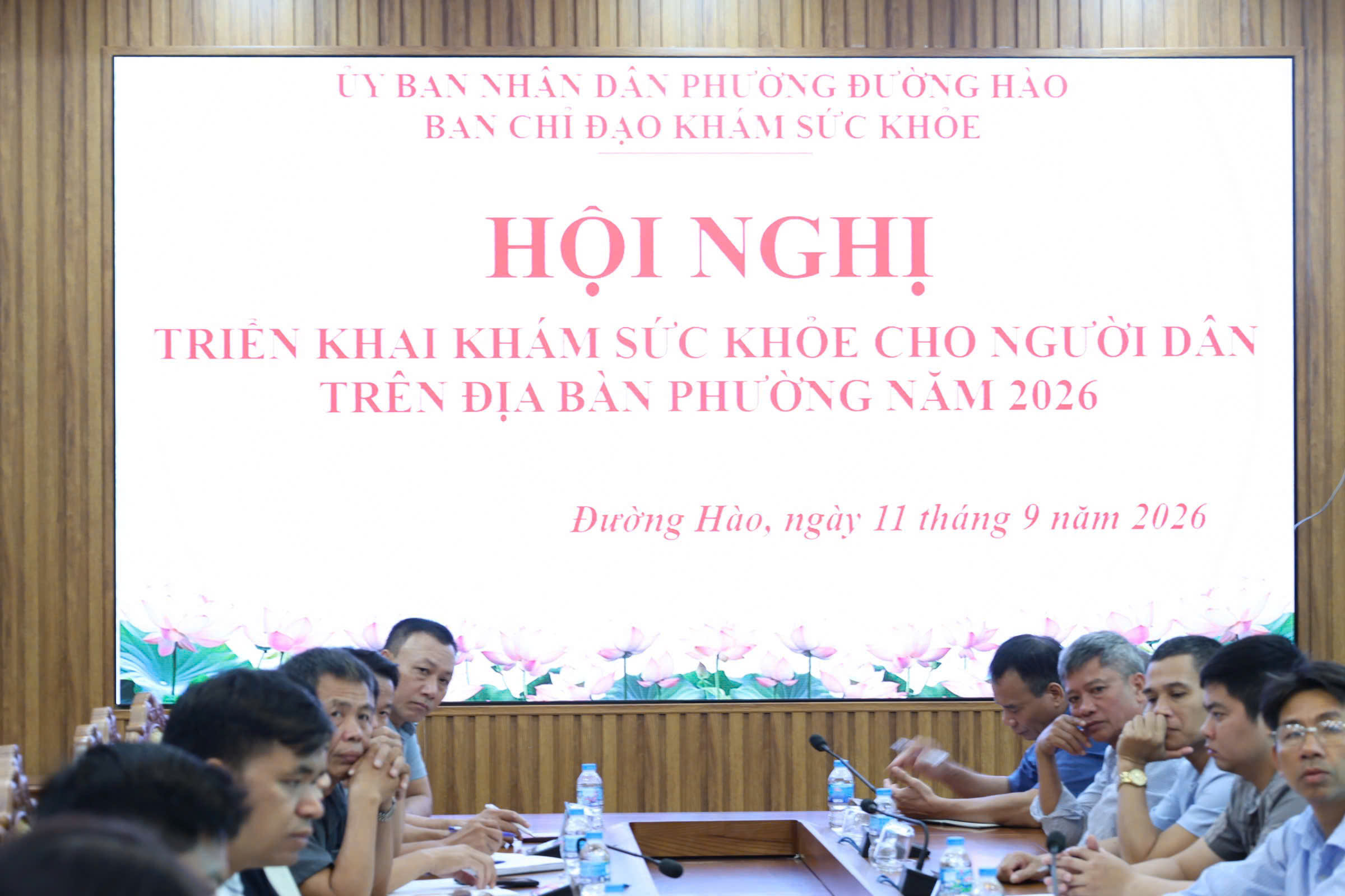 Phường Đường Hào triển khai đồng bộ khám sức khỏe định kỳ cho người dân