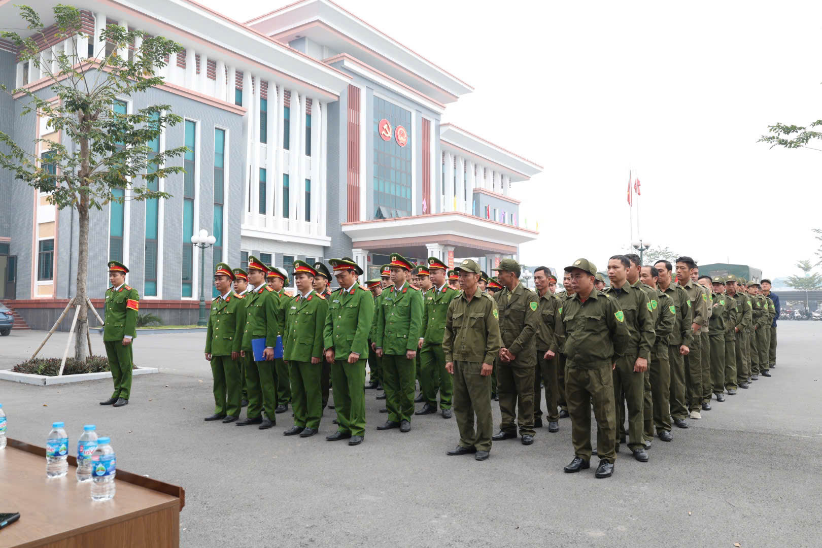 Công an phường Đường Hào ra quân đợt cao điểm tấn công trấn áp tội phạm, bảo đảm an ninh, trật tự