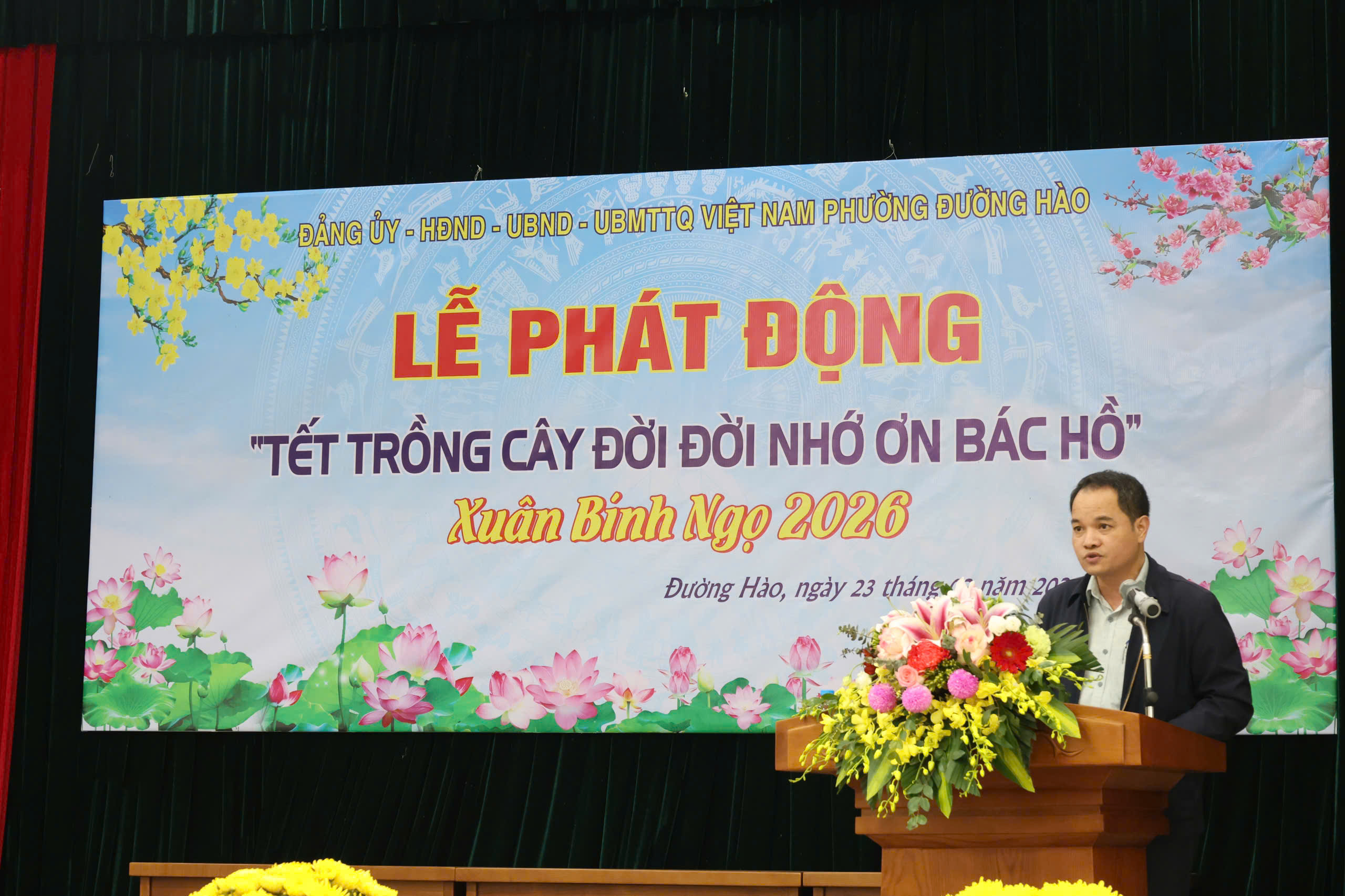 Phường Đường Hào phát động Tết trồng cây Xuân Bính Ngọ 2026