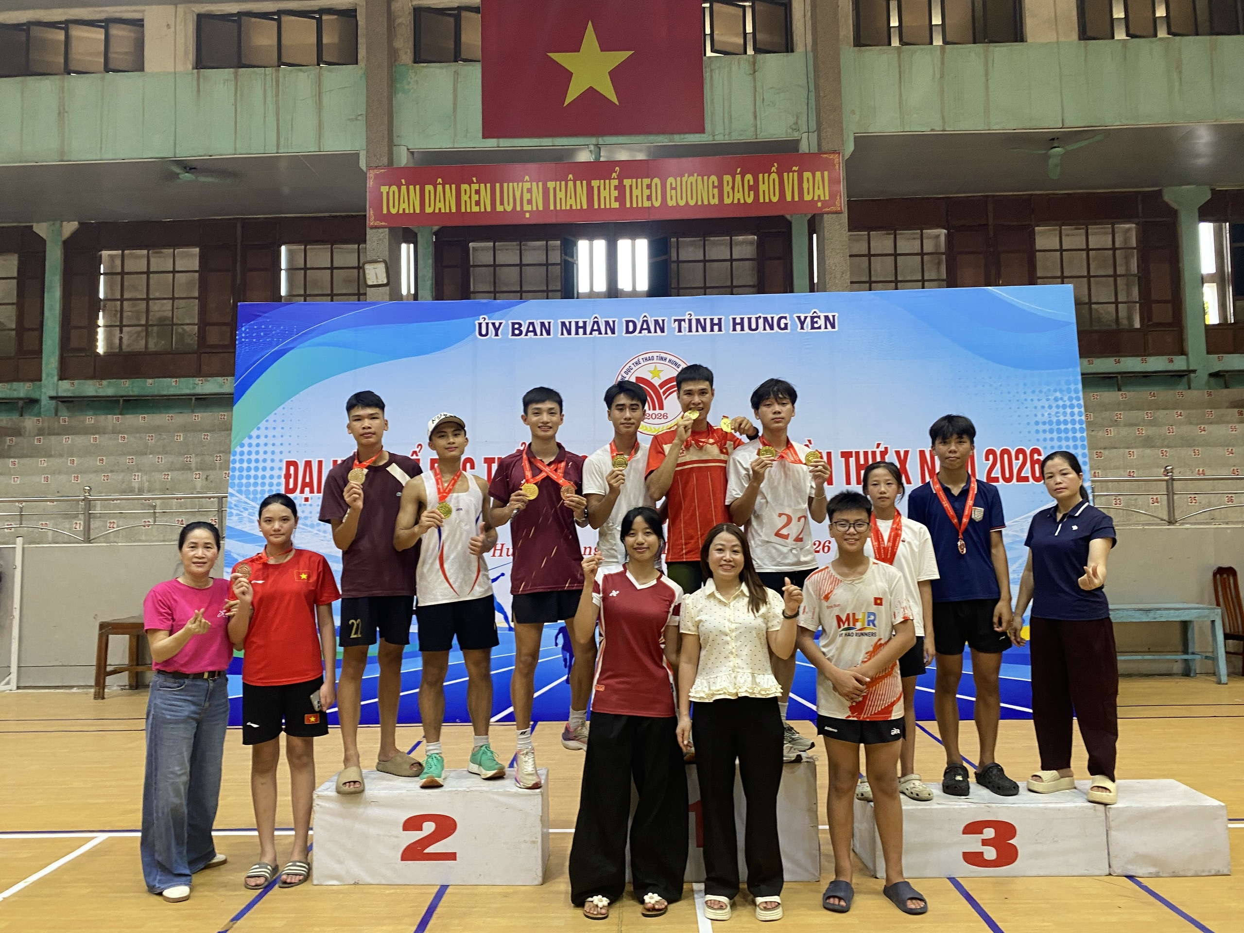 Phường Đường Hào phụ trách Cụm IV xuất sắc giành 11 huy chương, đứng nhất toàn đoàn tại giải Điền kinh Đại hội Thể dục Thể Thao tỉnh Hưng Yên lần thứ X, năm 2026