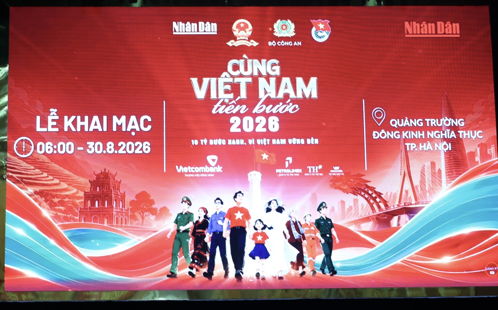 Phường Đường Hào lan tỏa tinh thần "Cùng Việt Nam tiến bước"