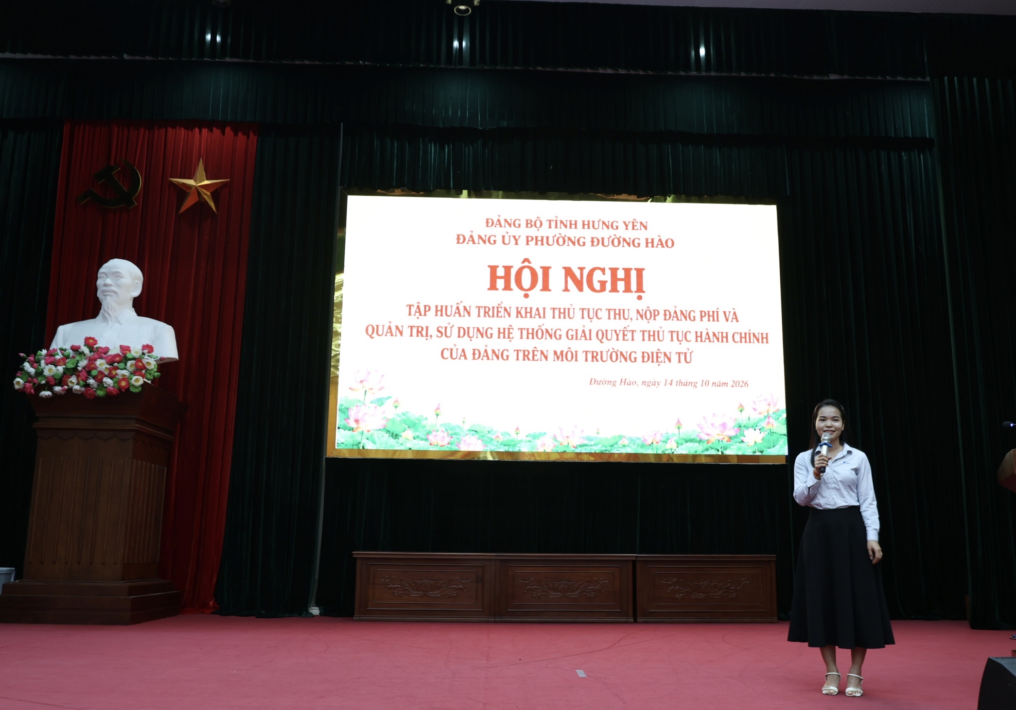 Phường Đường Hào tập huấn ứng dụng nền tảng số trong công tác Đảng