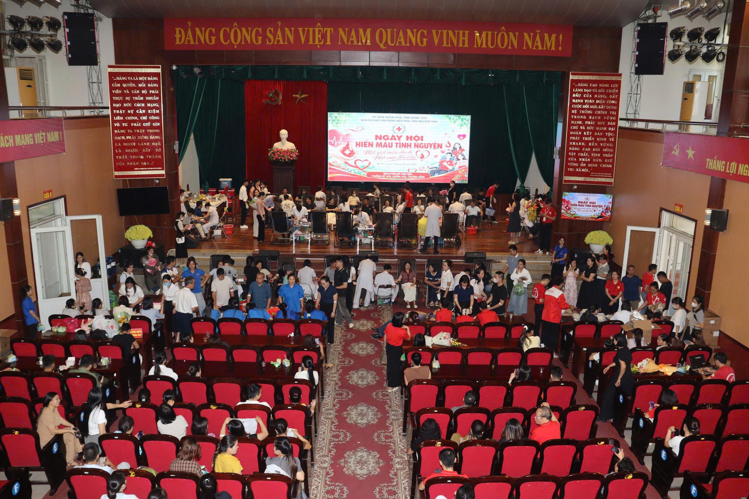 Phường Đường Hào lan tỏa tinh thần nhân ái, hưởng ứng ngày hội hiến máu tình nguyện đợt 2 năm 2026